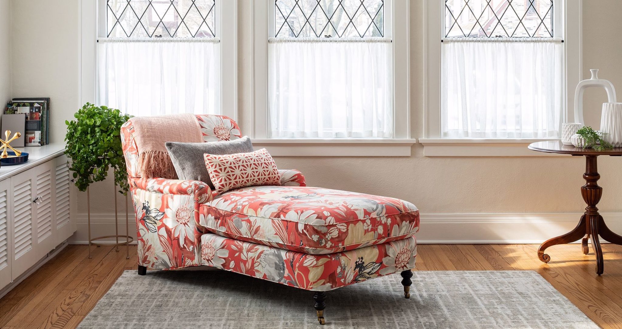 Add Whimsy To Your Space with a Chaise Lounge!